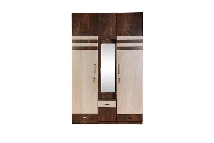 VIVDeal The Jungle Light & Dark Wardrobe Attached Dressing Table